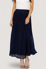 Cyra Midi Skirt | Baltic Born Navy