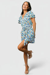 Daytona Romper | Baltic Born Blue + Green Multi