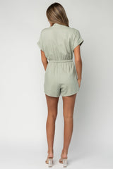 Winnie Romper | Baltic Born Light Sage