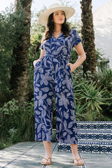 Costa Jumpsuit | Baltic Born Blue Print