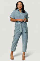 Mateo Button Up Jumpsuit | Baltic Born Denim