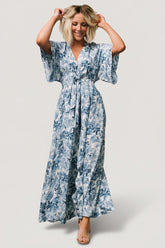 Byron Jumpsuit | Baltic Born Blue Print