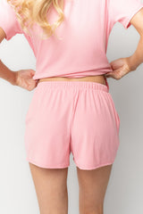 Blaire Short Pajama Set | Baltic Born Pink