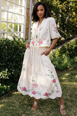 Josephine Top + Skirt Set | Baltic Born Cream Floral