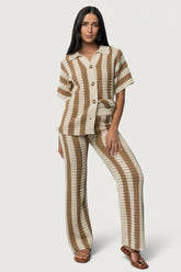 Canaria Knit Set | Baltic Born Camel + Beige