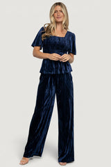 Elin Velvet Set | Baltic Born Navy