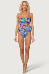 Trieste One Piece | Baltic Born Blue + Multi Floral