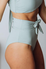 Milos High Waist Bikini Bottom | Baltic Born Sage