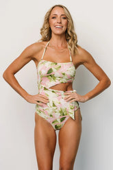 Trieste One Piece | Baltic Born Green + Pink