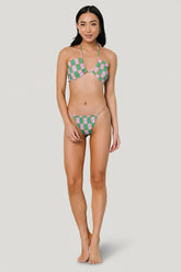 Viridian Bikini Bottom | Baltic Born Lilac + Green