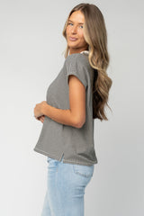 Millie Striped Top | Baltic Born Black + White
