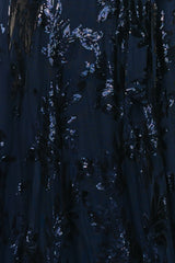 Fabric Swatch - Muse Sequin | Baltic Born Navy