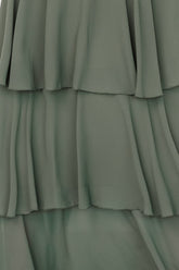 Fabric Swatch - Montaigne Chiffon | Baltic Born Dark Sage