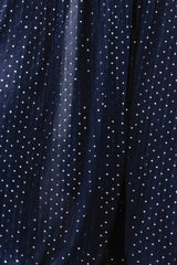 Fabric Swatch - Grace Sparkle | Baltic Born Navy