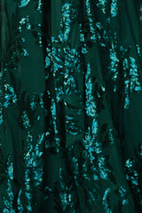 Fabric Swatch - Muse Sequin | Baltic Born Emerald