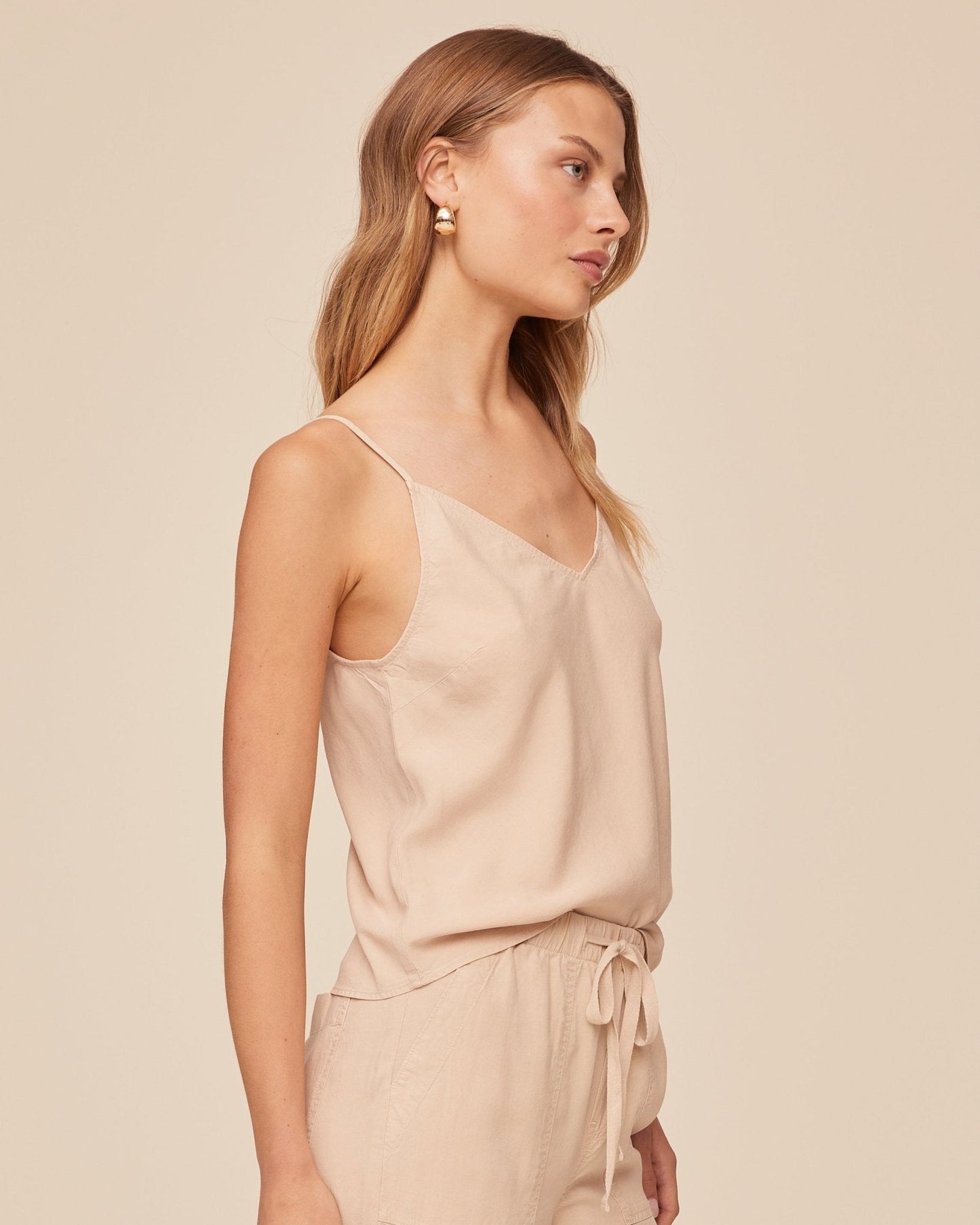 Bella Dahl Clean Cami - Linen Sand