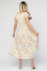 Kendall Midi Dress | Baltic Born Cream Multi Floral