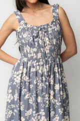 Betty Midi Dress | Baltic Born Slate Floral