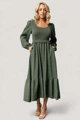 Alva Sweater Dress | Baltic Born Dusty Green