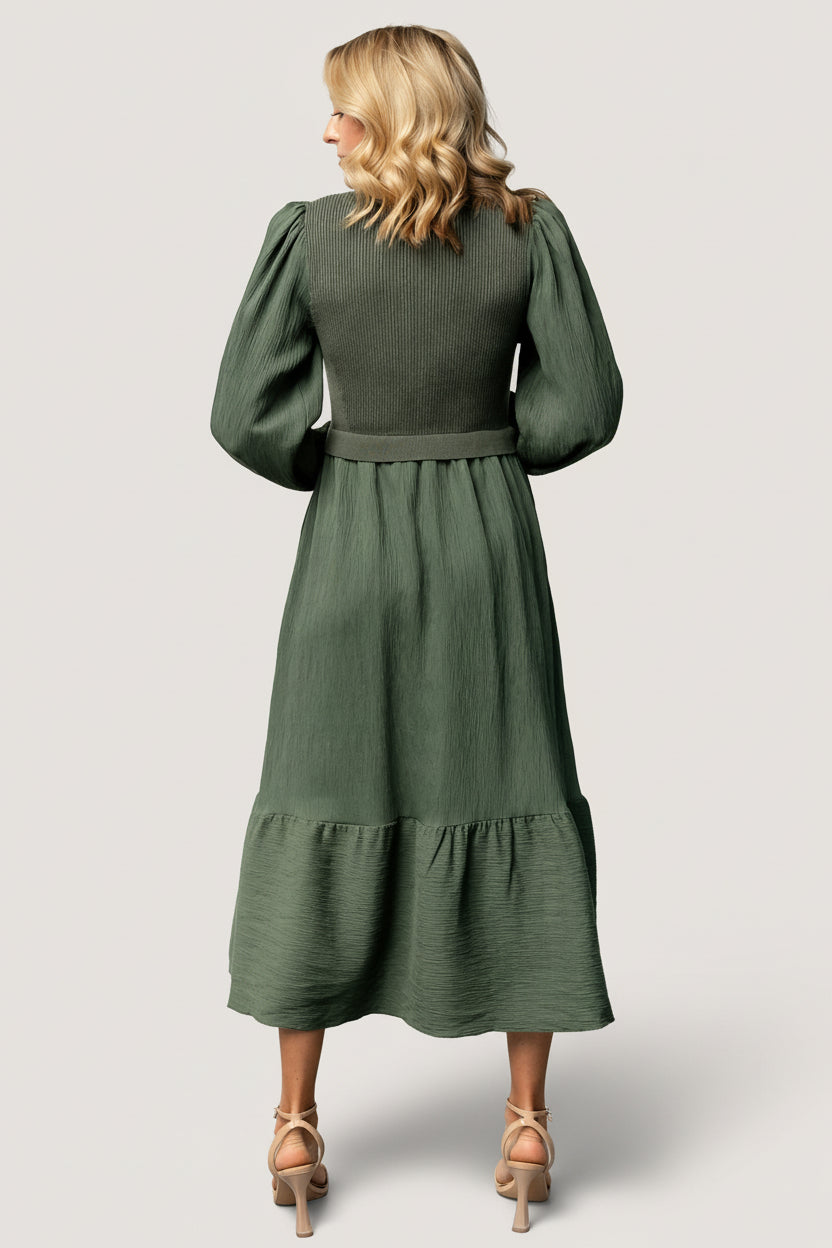 Alva Sweater Dress | Baltic Born Dusty Green
