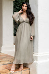Dione Midi Dress | Baltic Born Dusty Olive