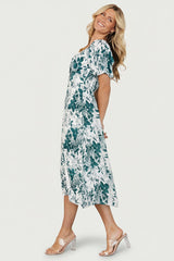 Cadence Midi Dress | Baltic Born Jade Floral