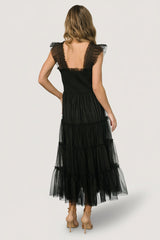 Emma Smocked Tulle Dress | Baltic Born Black