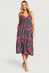Granada Midi Dress | Baltic Born Multi Print