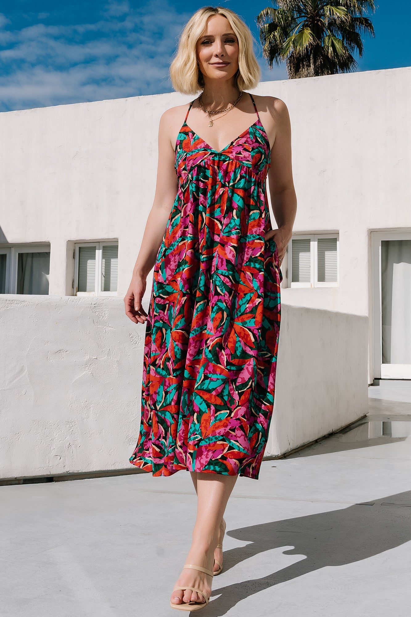Granada Midi Dress | Baltic Born Multi Print