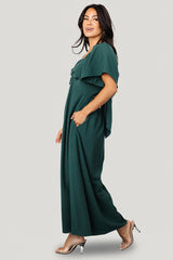 Indie Back Tie Dress | Baltic Born Dark Green