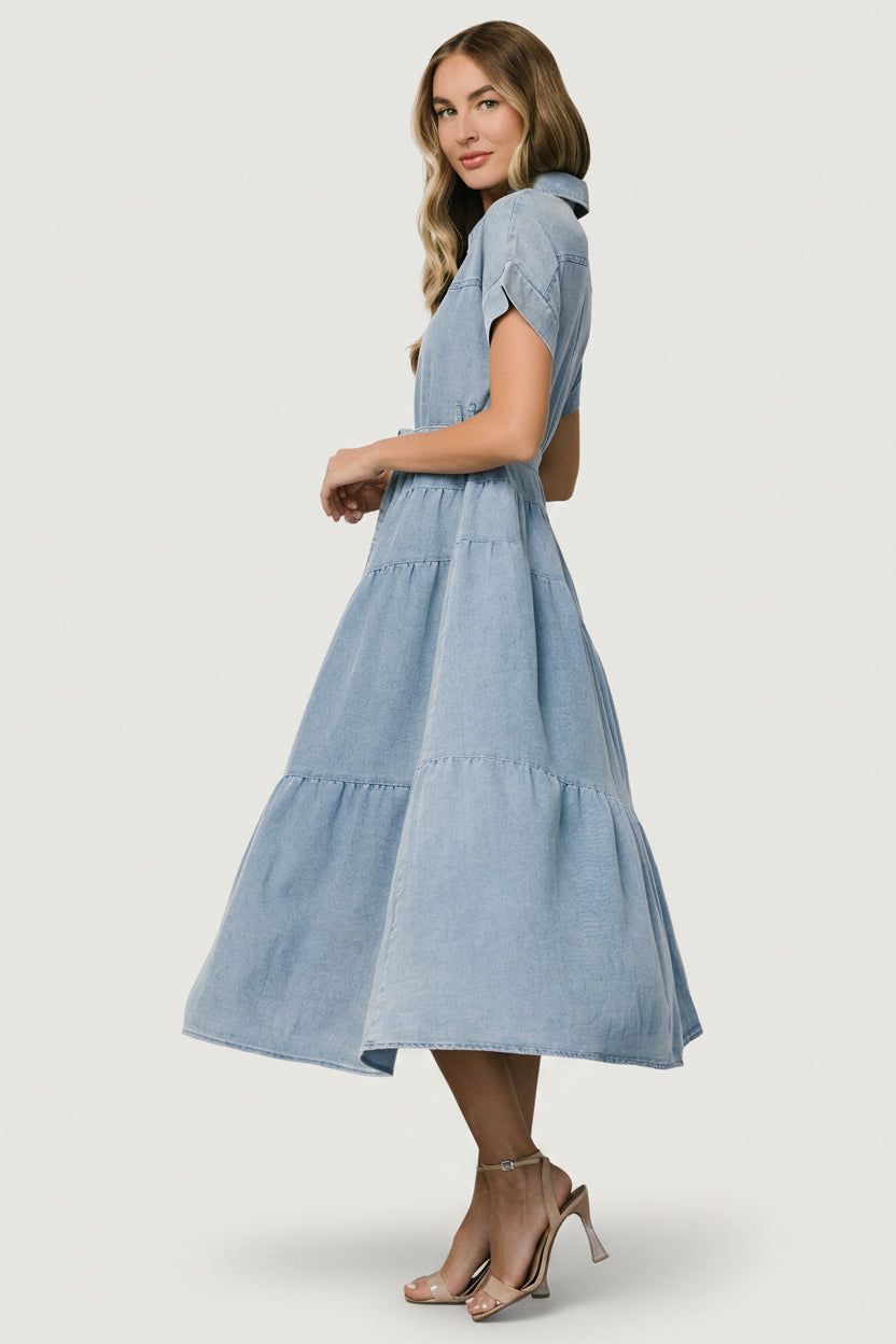 Logan Button Up Dress | Baltic Born Denim