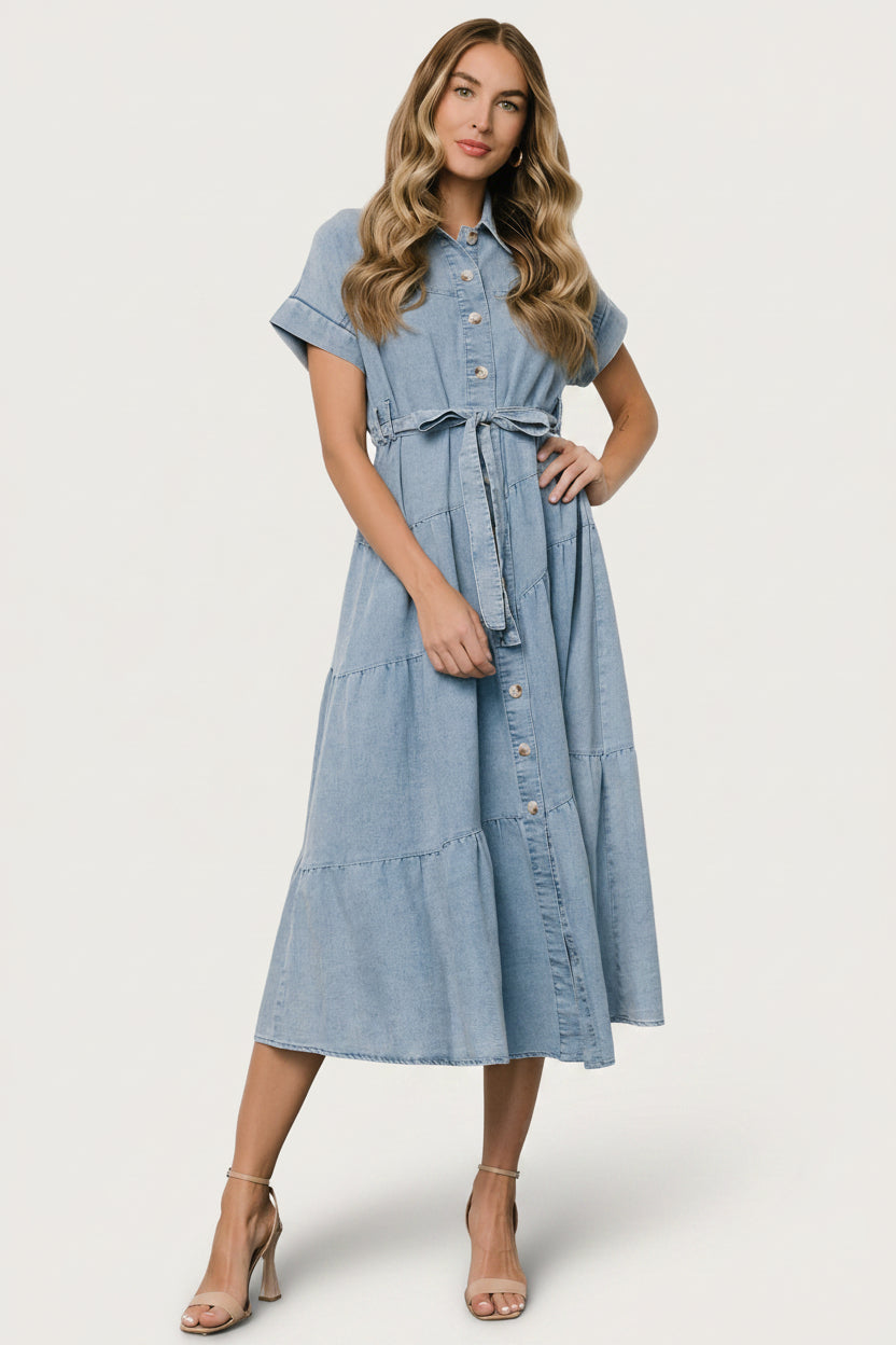 Logan Button Up Dress | Baltic Born Denim
