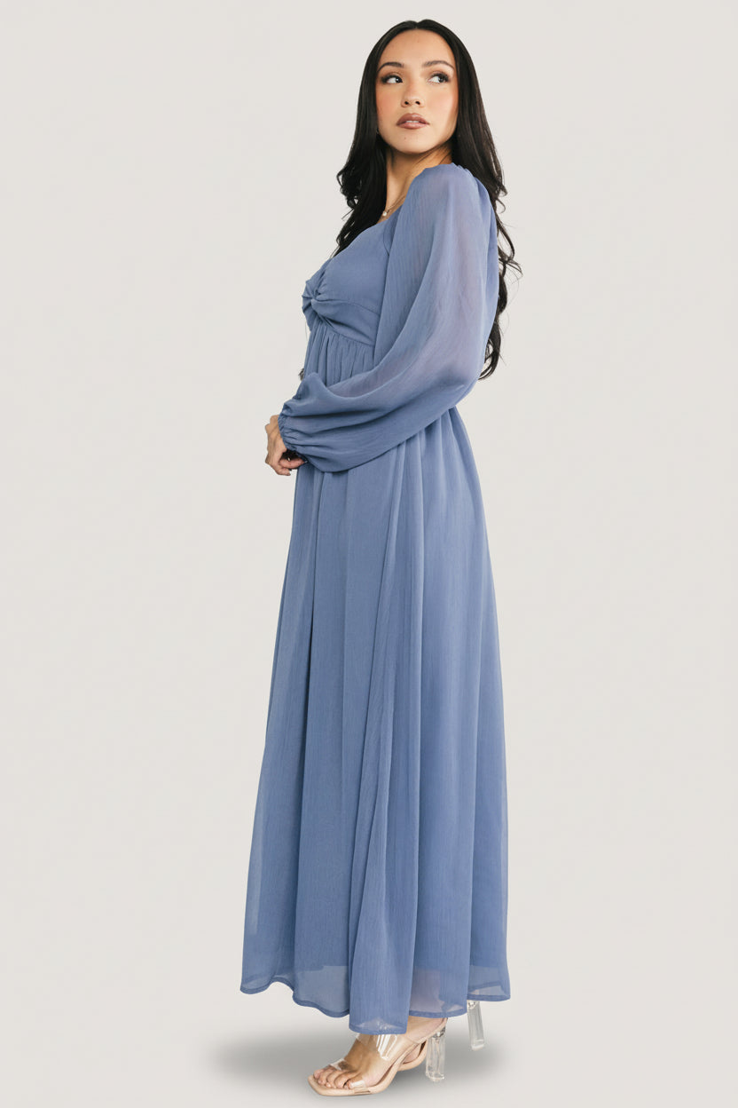 Dione Midi Dress | Baltic Born Blue
