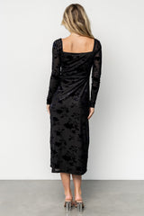 Tamara Midi Dress | Baltic Born Black Floral