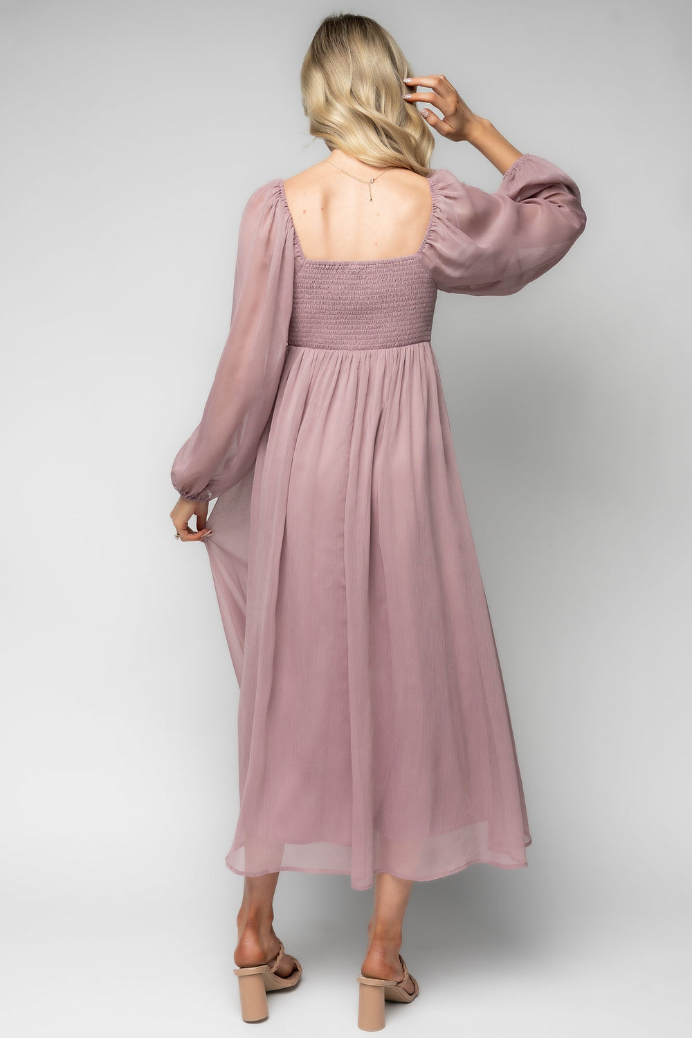 Dione Midi Dress | Baltic Born Dusty Lilac