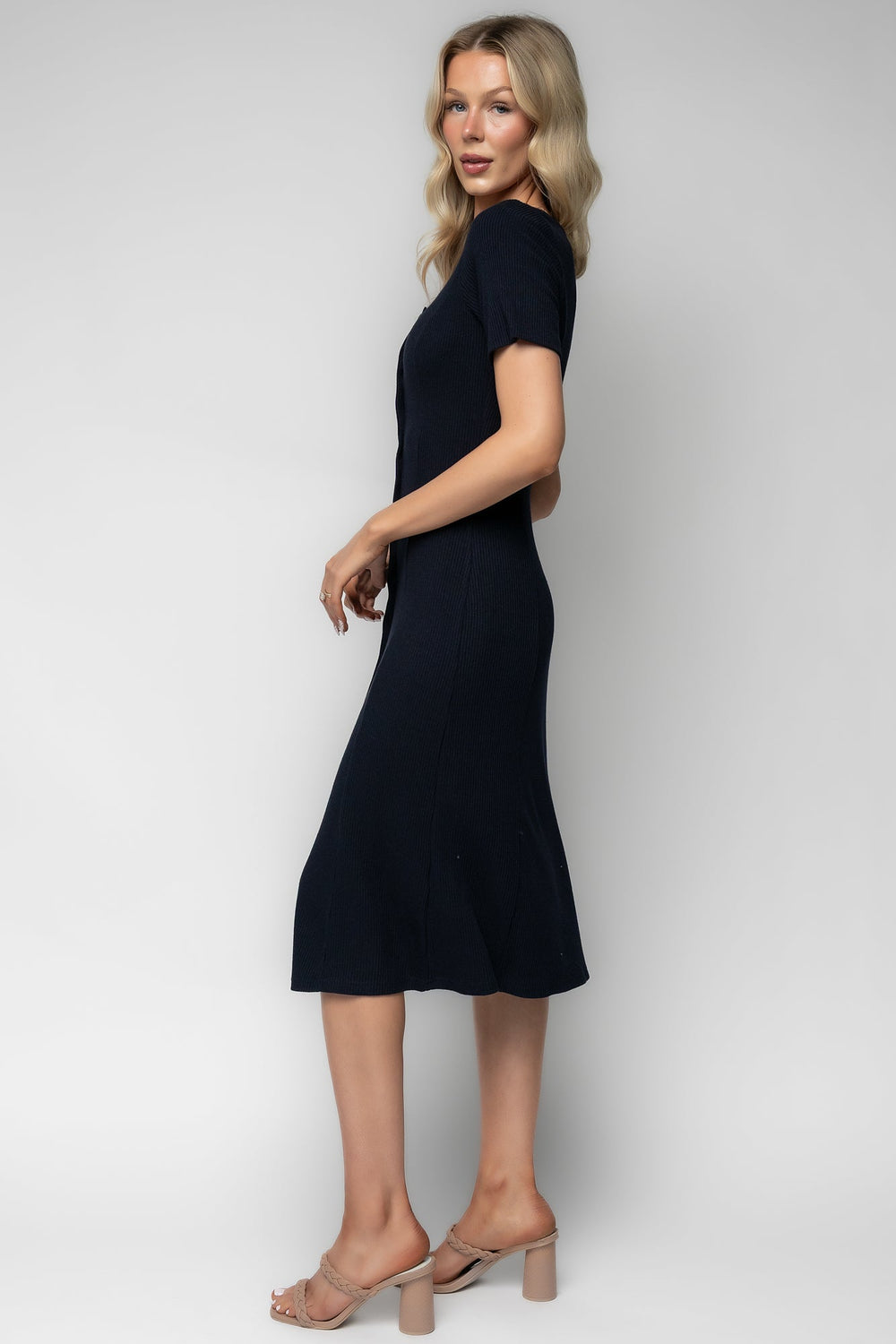 Océane Midi Dress | Baltic Born Navy