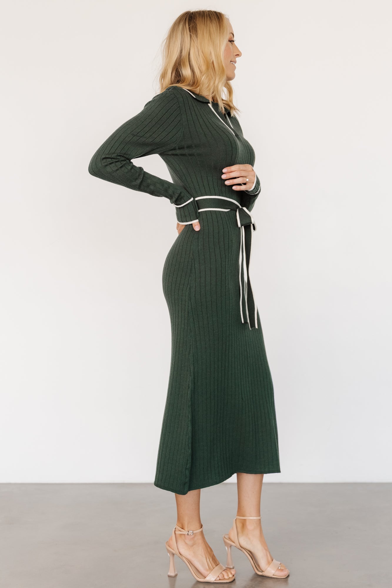 Lark Sweater Dress | Baltic Born Green