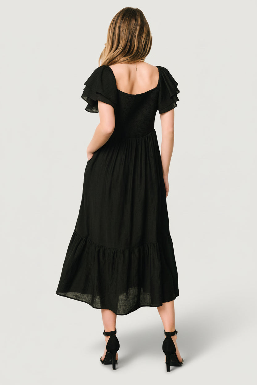 Buttercup Midi Dress | Baltic Born Black