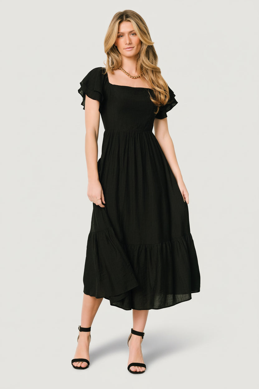 Buttercup Midi Dress | Baltic Born Black