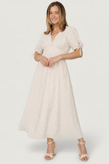 Millar Midi Dress | Baltic Born Natural + Black