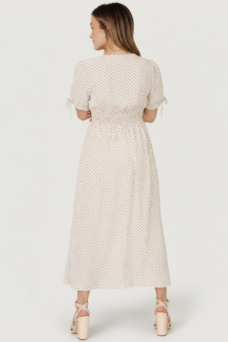 Millar Midi Dress | Baltic Born Natural + Black