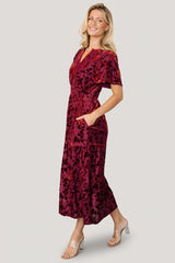Bronwyn Velvet Dress | Baltic Born Rust