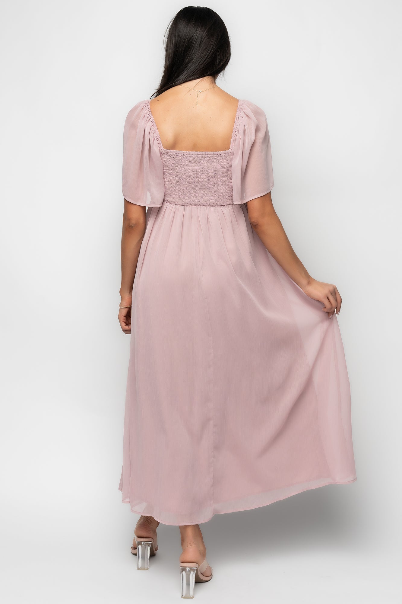 Nora Midi Dress | Baltic Born Dusty Mauve