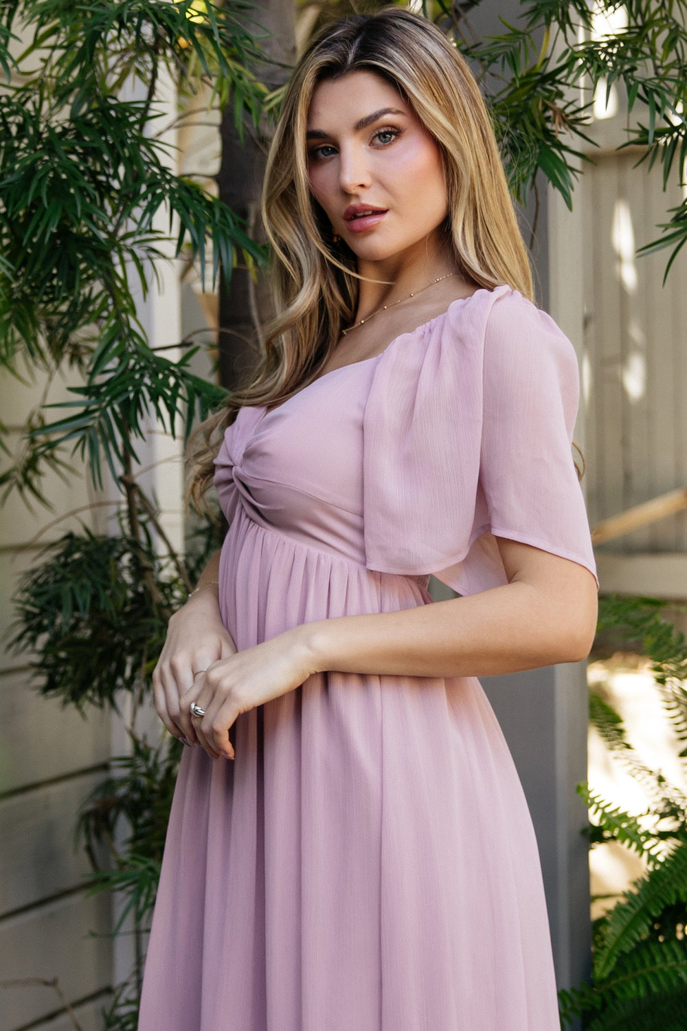 Nora Midi Dress | Baltic Born Dusty Mauve