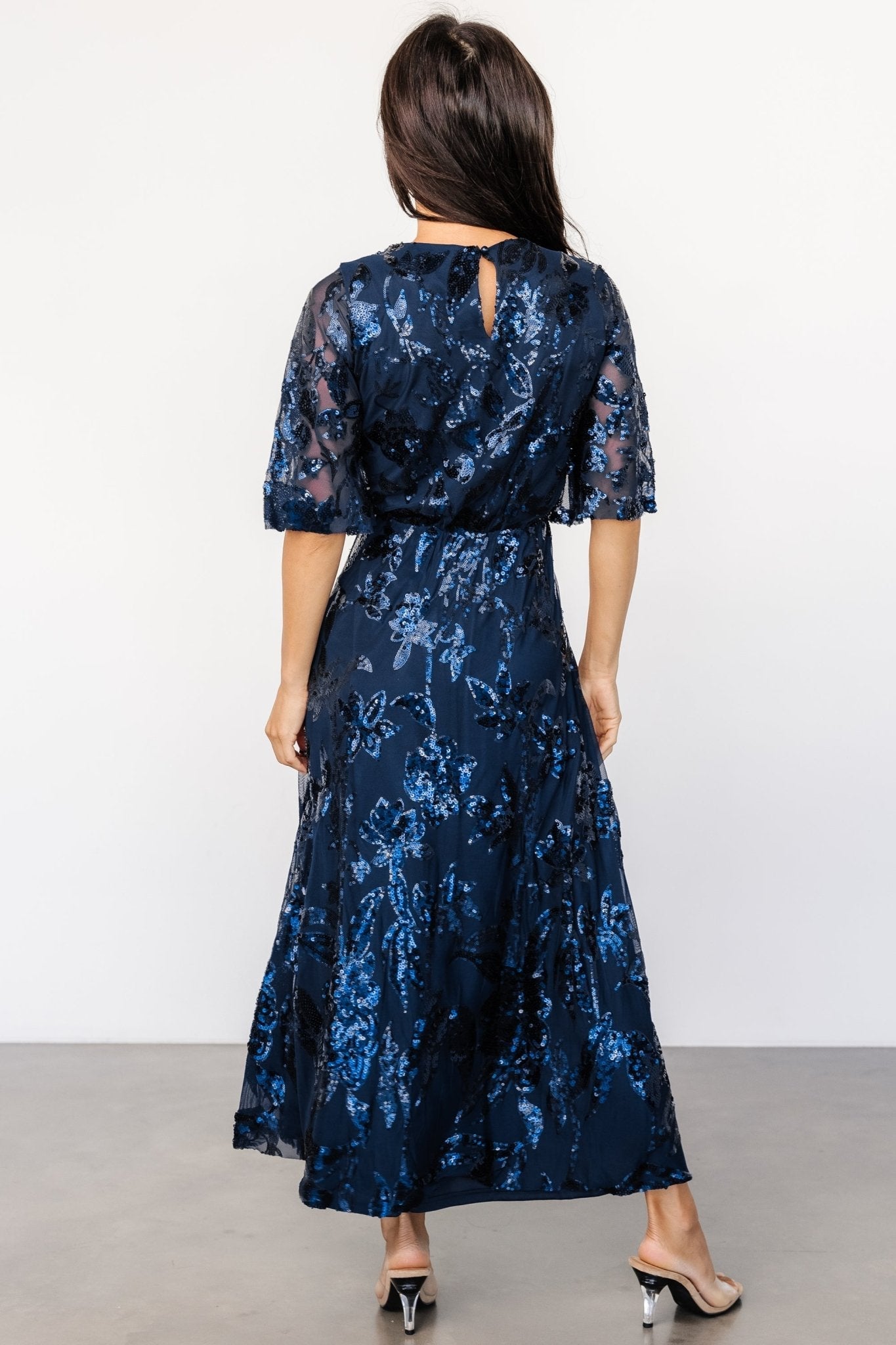 Lucy Sequin Dress | Baltic Born Navy