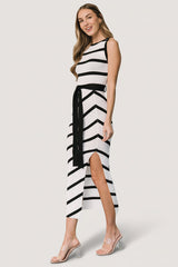 Chelsea Knit Dress | Baltic Born White + Black
