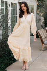 Amberlee Embroidered Dress | Baltic Born Cream