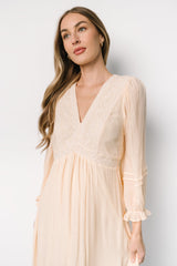Amberlee Embroidered Dress | Baltic Born Cream