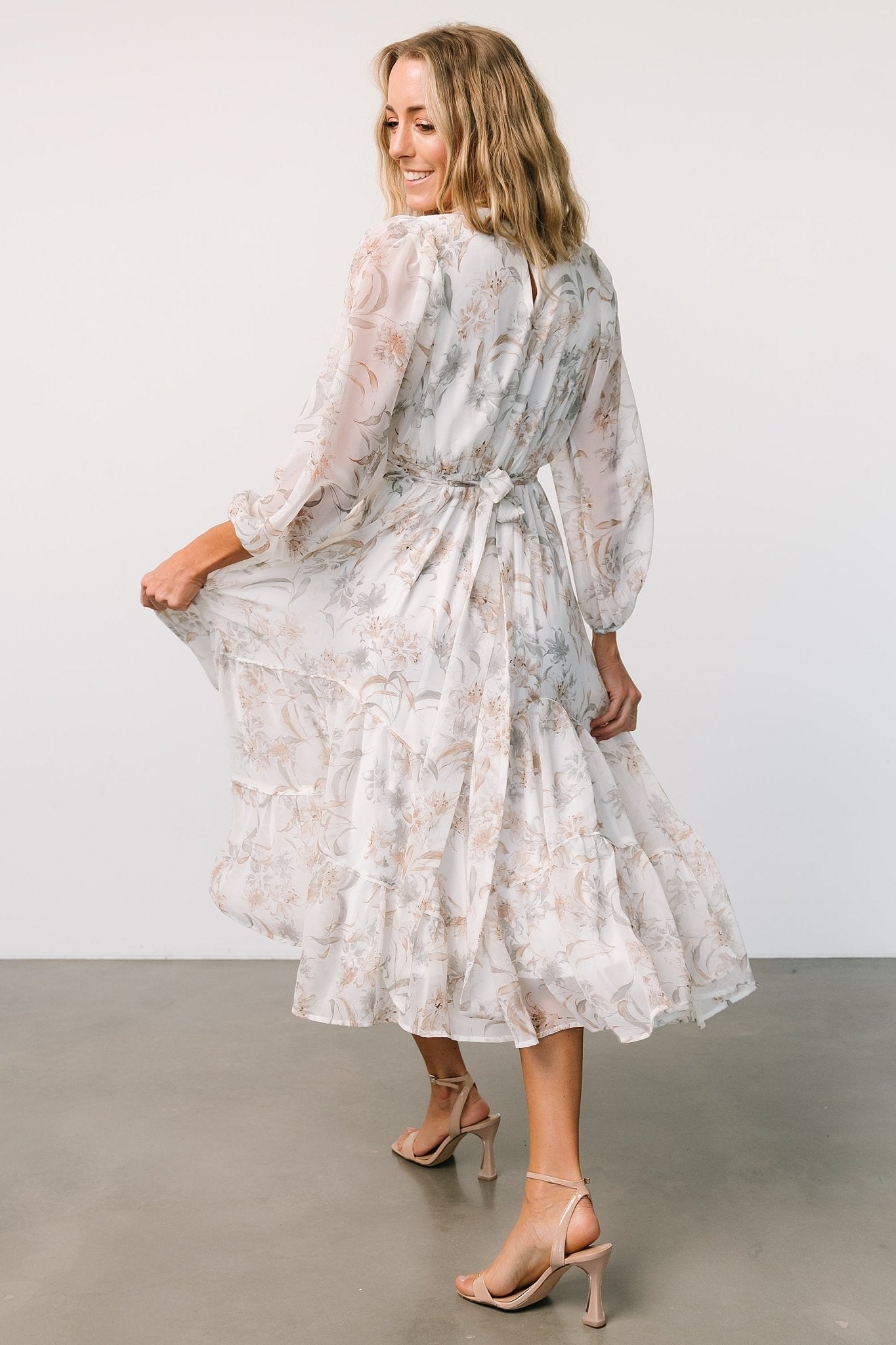 Raven Midi Dress | Baltic Born Off White Floral
