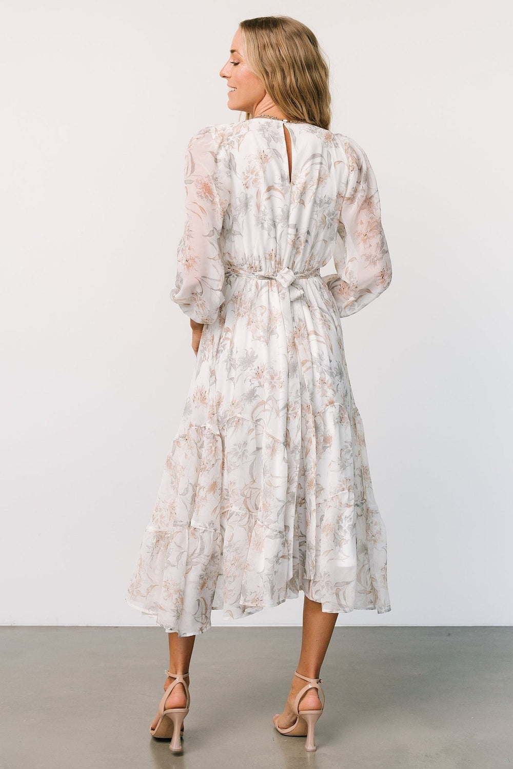 Raven Midi Dress | Baltic Born Off White Floral
